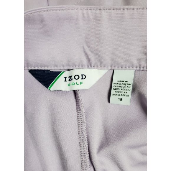 Izod Shorts Izod Golf Skort Lavender Sz 8 Zipper Pockets Pleats At